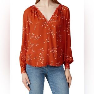 Joie Allea Blouse, Orange S